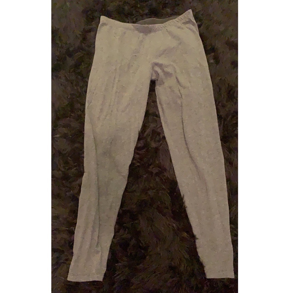 Gray leggings